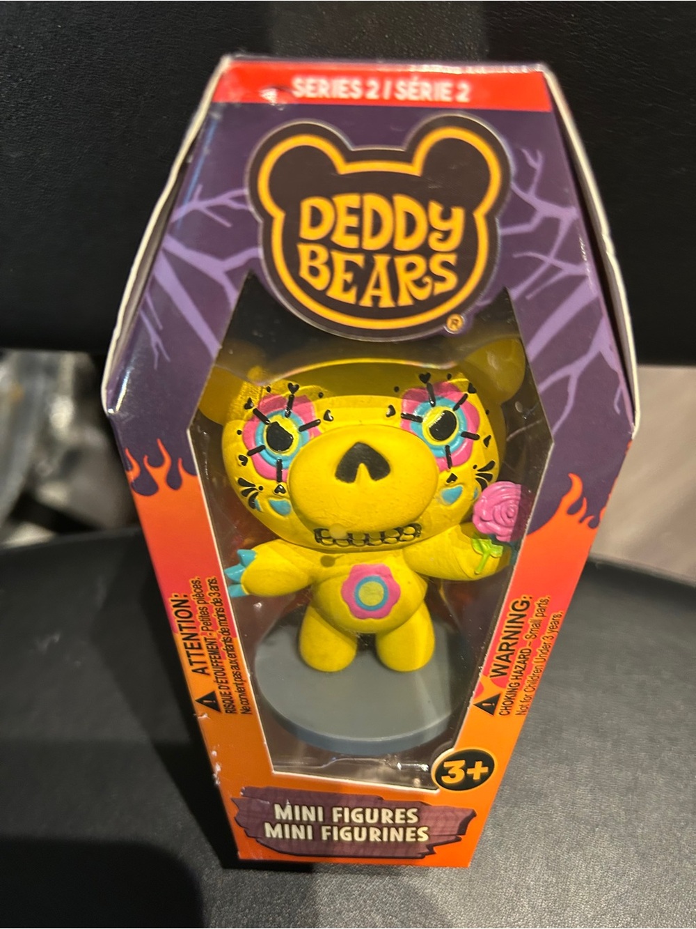 Deddy Bear Mini Figure - Day-of-the-Dead Style RARE